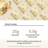 Promix Whey Protein Powder, Vanilla - 2.5lb Bulk - Grass-Fed & 100% All Natural - ­Post Workout Fitness & Nutrition Shakes, Smoothies, Baking & Cooking Recipes - Gluten-Free & Keto-Friendly