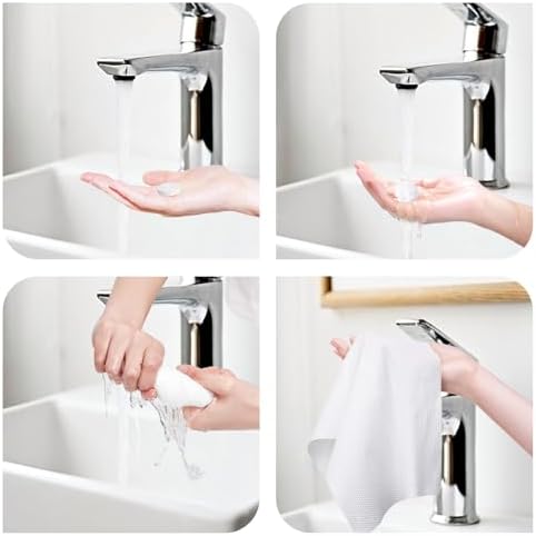 BigOtters 500PCS Compressed Towels, Bulk Disposable Towels for Face Portable Washcloths for Travel Expandable Wipes Tablets Survival Gear Kit for Outdoors Camping Hiking Hotel