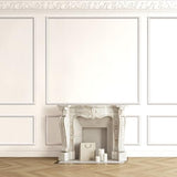 Pangda 3 Set Peel and Stick Wall Molding Kit, Premade Accent Molding Wainscoting Panel for Interior Wall Moulding Decor, Ready to Assemble Wainscoting Accent Panel (63 x 31 in,63 x 72 in)