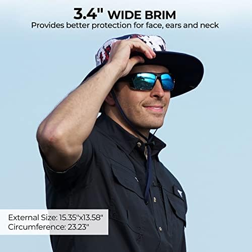 KastKing Sol Armis UPF 50 Boonie Hat - Sun Protection, Fishing, Beach & Hiking, Paddling, Rowing, Kayaking