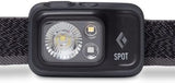 BLACK DIAMOND Spot 400 LED Headlamp, Waterproof and Dimmable Battery Powered Headlamp for Camping, Hiking, Running, Work, Travel with Red Light Headlamp Mode, Graphite