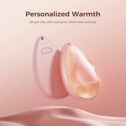 OCOOPA Women Rechargeable Hand Warmers 2 Pack, Portable, Stylish, Diamond-Shape Magnetic Electric Handwarmer, Reusable Pocket Heater, 2025 Tech Gifts for Christmas, Raynaud, Hiking, Camping, UT4 Rare