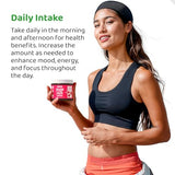 HOLYMARY Yerba Mate Gummies, Raspberry Flavor - Energy, Focus, Power Vegan, Non-GMO, Natural Ingredients, Gluten Free, 50 Delicious Supplement Gummies