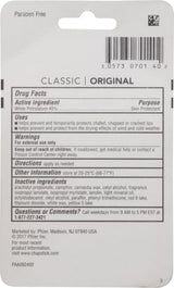 ChapStick Classic Original Lip Balm Tubes, Lip Care - 0.15 Oz (Pack of 3)