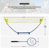 EastPoint Sports Easy Setup Badminton Set