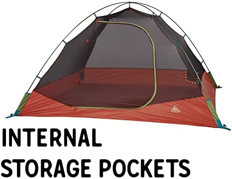 Kelty Tents Kelty Discovery Trail Backpacking Tent, Lightweight and Easy to Setup Backpacking Shelter with 2 Aluminum Poles, Single Door Single Vestibule, Stuff Sack Included