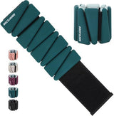 Wrist Ankle Weights Set of 2(1 lb/2 lbs Each) Adjustable Weights Training Intensity for Strength Training Walking Running Yoga Pilates Jogging for Women Men