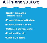 HTH 52040B Swimming Pool Care Shock Ultra, Swimming Pool Chemical, Cal Hypo Formula, 1lb (6 Pack)