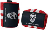 Gymreapers Weightlifting Wrist Wraps (IPF Approved) 18" Professional Quality Wrist Support with Heavy Duty Thumb Loop - Best Wrap for Powerlifting Competition, Strength Training, Bodybuilding