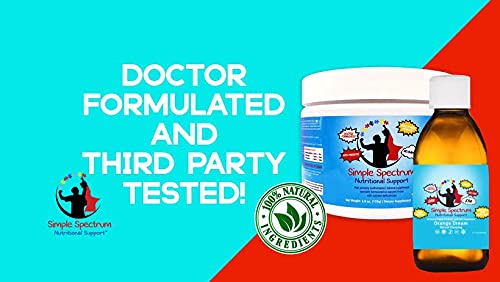 Simple Spectrum, All Natural Fish Oil, Omega 3 DHA Supplement