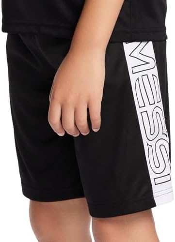 boys Lifestyle Short Sleeve 2-piece Set, Slim-fit Jersey Set With Top & Shorts