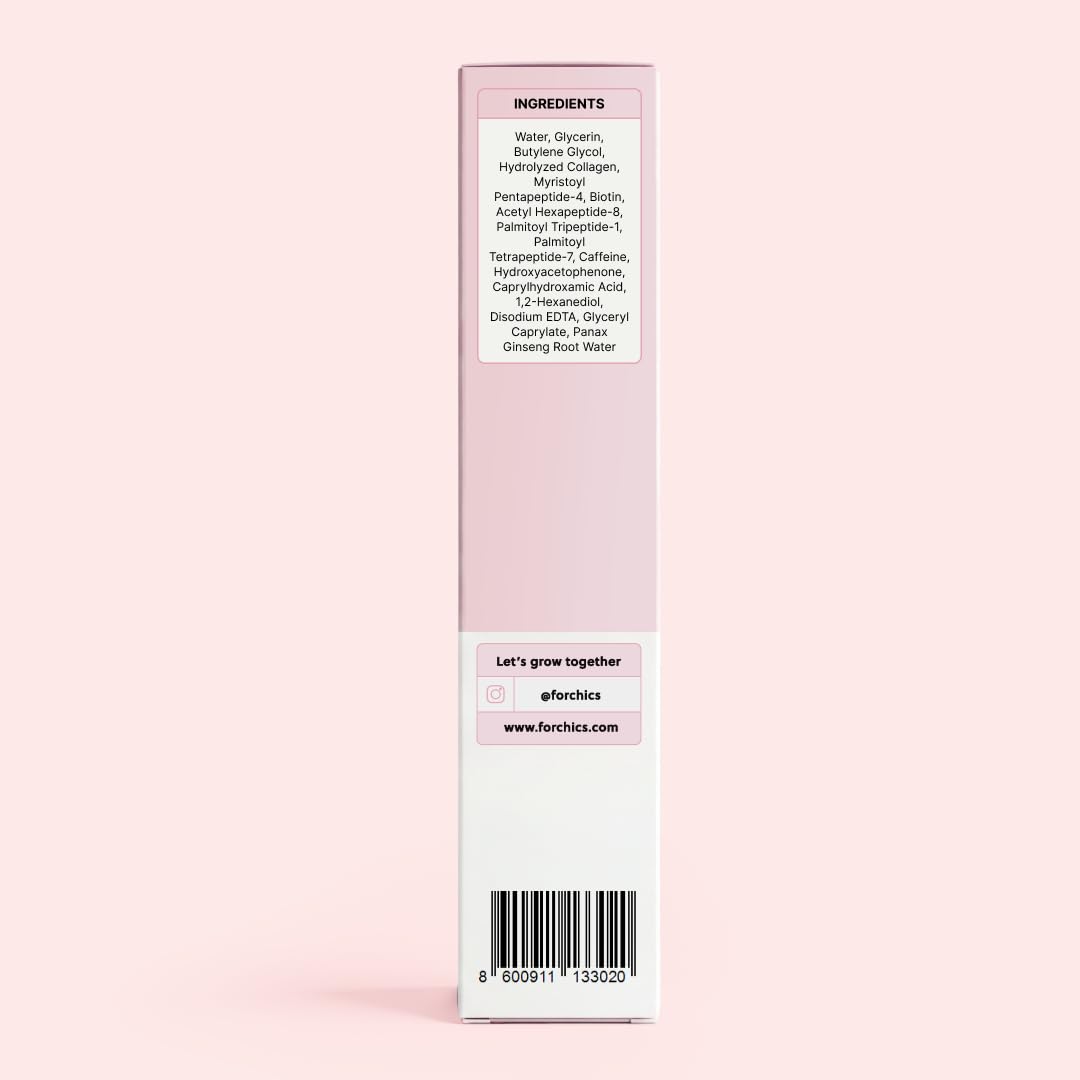 ForChics Prostaglandin-Free Eyelash Growth Serum – Rebuilds Thin Lashes