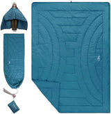 iClimb 3M Thinsulate Insulation Warm Camping Blanket Ultralight Compact (Blue)