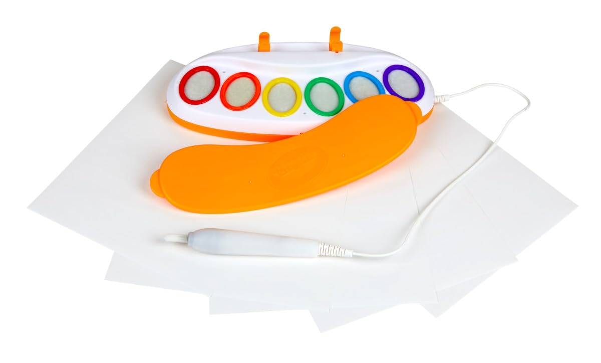 Crayola Color Wonder Magic Light Brush, Mess Free Painting Station for Kids, Toddler Toys & Activities, Holiday & Christmas Gifts for Kids, Ages 3+