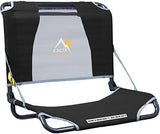 GCI Outdoor Big Comfort Wide Stadium Chair with Adjustable Backrest, Black