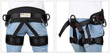 Climbing belts, Thicken Professional Half Body Safety Belt Climbing Gear for Tree Climbing, Fire Rescue, Rappelling and Other Outdoor Adventure Activities