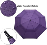 G4Free 47/54/62/68 Inch Automatic Open Golf Umbrella Oversize Extra Large Double Canopy Vented Windproof Waterproof Stick Umbrellas