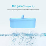 Alkaline Filters Replacement for All Waterdrop Pitcher Filtration System, Fits Waterdrop WD-PF-AL, Reduces PFOA/PFOS, Chlorine, Last Up to 100 Gallons,1 Pack, AQUA CREST