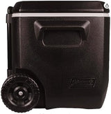 Coleman Xtreme 50qt Wheeled Cooler, Extra-Walled Insulation Keeps Ice up to 5 Days, Portable Rolling Hard Chiller
