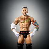 Mattel WWE Elite Action Figure & Accessories, Series #115 6-inch Collectible CM Punk with 25 Articulation Points & Swappable Hands
