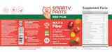 SmartyPants Kids Multivitamin & Fiber Gummies: Prebiotic Fiber to Support Kids Digestion with Vitamin D3, C, Vitamin B12, B6, A, Zinc, Biotin, Folate, Three Fruit Flavors, 90 Count (30 Day Supply)
