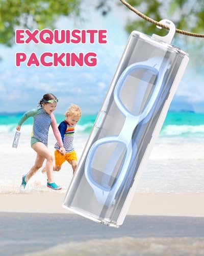 Kids Swim Goggles,Swimming Goggles for Kids 6-14, Anti-Fog UV Protection Pool Glasses for Boys Girls