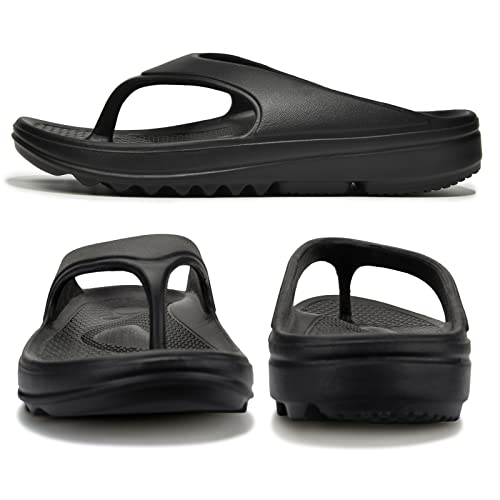 Oudizz Orthopedic Sandals Flip Flops for Women Arch Support Pillow Soft Recovery Thong Sandals Spa Summer Beach Cloud Slides