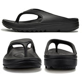 Oudizz Orthopedic Sandals Flip Flops for Women Arch Support Pillow Soft Recovery Thong Sandals Spa Summer Beach Cloud Slides