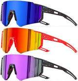 3PACK Kids Sunglasses Polarized Youth Baseball Sunglasses Boys Girls Softball Cycling UV400 Protection Goggles