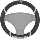 FANMATS NFL Unisex-Adult Embroidered Steering Wheel Cover