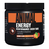 Animal Energy Chews, Fast Acting Energy with Caffeine, Nootropics and Sea Salt for Focus and Pre Workout - Convenient and Delicious Chews Format - Mango