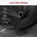 Puroma Bike Cover Outdoor Waterproof Bicycle Covers Rain Sun UV Dust Wind Proof with Lock Hole for Mountain Road Electric Bike
