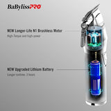 BaBylissPRO SILVERFX+ All Metal Lithium Clipper