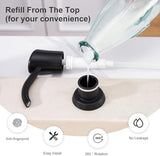 GAGALIFE Soap Dispenser for Kitchen Sink, ABS in Counter Soap Dispenser(Oil Rubbed Bronze), with 17 Ounce Large Pet Soap Bottle, Refill from The Top, Venetian Bronze