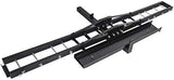 600LBS Steel Motorcycle Scooter Dirtbike Carrier Hauler Hitch Mount Rack Ramp Anti Tilt