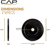CAP Barbell Rubber Olympic Bumper Plate | Multiple Options/Colors