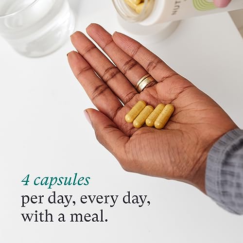 Nutrafol Women's Hair Growth Supplements, for Women Ages 18-44, Clinically Proven Hair Supplement for Visibly Thicker and Stronger Hair, Dermatologist Recommended - 1 Month Supply, 1 Refill Pouch