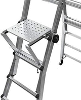 Little Giant Ladder Systems, Work Platform, Ladder Accessory, Aluminum, 375 lbs weight rating, (10104)