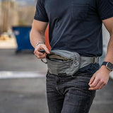 Eberlestock Bando Bag - Tactical Men's Fanny Pack w/Adjustable Waist Belt, Zippered Pockets, Compact Lightweight Belt Bag