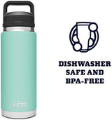 YETI Rambler 26 oz Bottle, Vacuum Insulated, Leakproof, Stainless Steel with Chug Cap