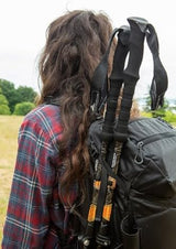 Cascade Mountain Tech Lightweight Aircraft-Grade Aluminum Trekking Poles with Extended Down Grip Plus Tip Kit