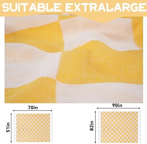 Large Picnic Blanket Outdoor Law Park Patio Mat Manta para Soft Car Travel Essentials Road Trip Summer Vacation Stuff Outside Accessories Roadtrip Camping Gear Rv Must Haves Glamping Tent Gadget