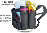 Backpack for 5 Gallon Buckets for Fishing, Picking Apples and Sports