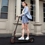 VOLPAM Electric Scooter, 350W/500W, 8.5"/10" Tires, 12/21/28 Miles Range, 16/19/22Mph, Folding E-Scooter with Dual Braking