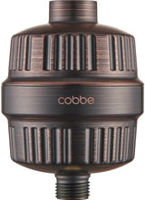 Cobbe HD HEAVY DUTY High Output Shower Filter – 99% REMOVAL Shower Head Filter for Hard Water, Heavy Metals, Chlorine and Harmful Substance, Improve your skin and hair - Oil Rubbed Bronze