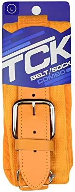 TCK Baseball or Softball Sock/Belt Combo- Youth & Adult Sizes for Boys and Girls Men and Women