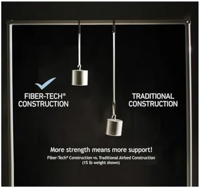 Intex: Dura-Beam Deluxe Comfort-Plush Air Mattress - 22" Queen Blue - Built-in Electric Pump, Durable Fiber-Tech, Carry Bag Included, 600lb Capacity