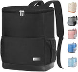 Insulated Cooler Backpack Outdoor - Leak Proof Backpack Cooler 30 Cans, Waterproof Lightweight Cooler Bag for 12h Hot/Cold Retention - Soft Cooler for Travel, Camping, Beach, Lunch