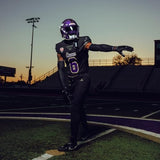 Nxtrnd Two Football Mouth Guard, Football Mouthpiece with Strap, Fits Adult & Youth (Black)