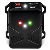 Ultrasonic Rodent Repellent for Car Engine - Battery Powered Under Hood Animal Repeller with Flashing Strobe Light, Keeps Rats and Mice Away from Vehicle, Automobile, Truck, Garage, Attic, Pack of 2